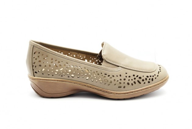Mocassin Zomer Taupe