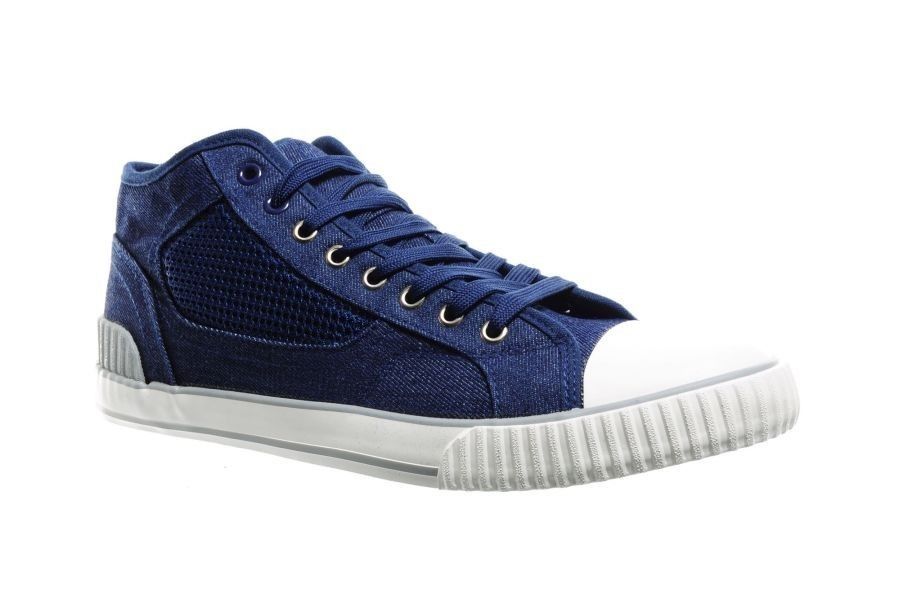 Blauwe Hoge Sneakers - Sneakers - Herenschoenen | ModaShoes.nl
