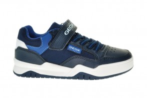 Blauwe Geox Sneaker Met Velro