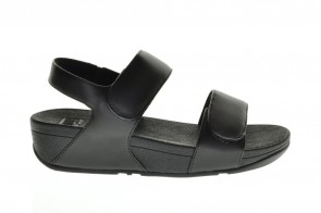 Fitflop Zwarte Dames Sandaal Velcro