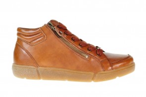 Hoge Cognac Sneaker Comfort Ara