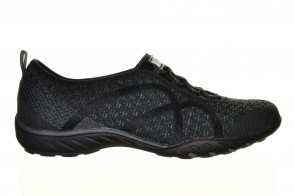 Zwarte Instap Mocassin Sneaker Skechers